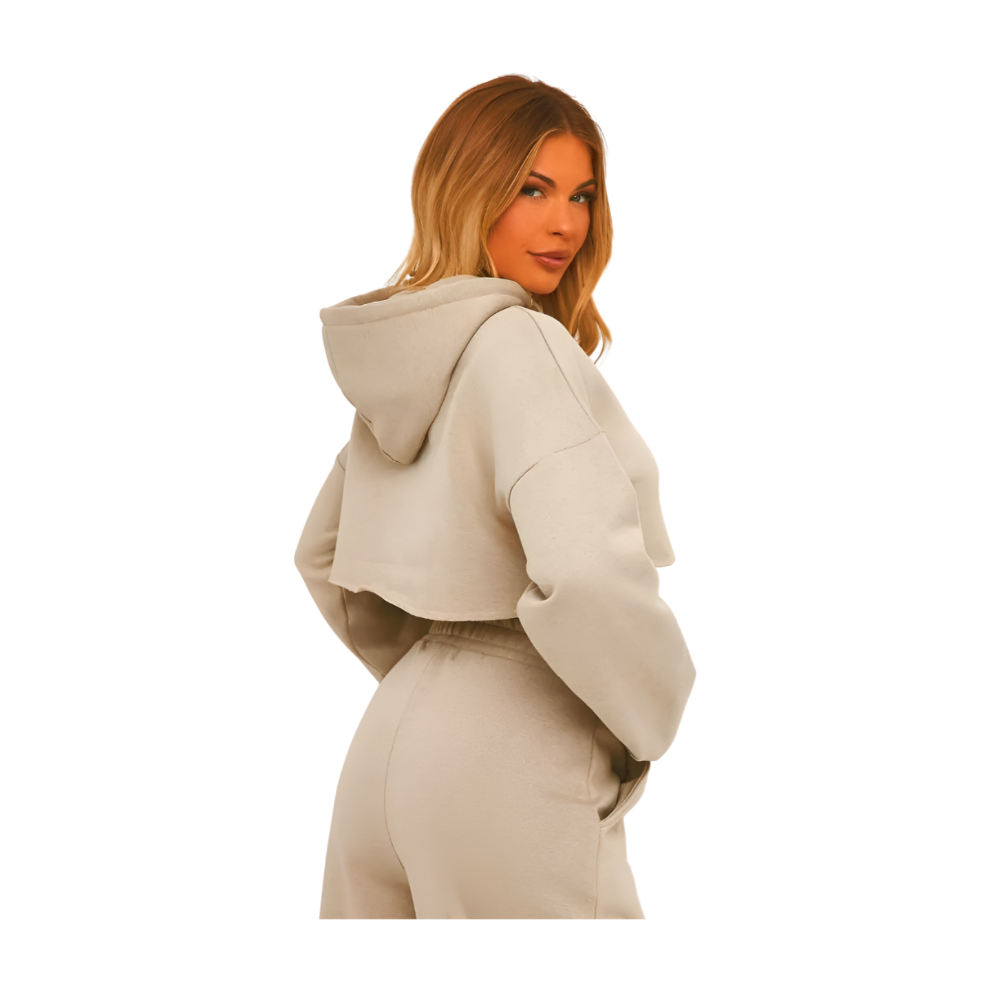 Joggers 2 Piece Sweat Sets Pullover Jogging Tracksuit Hoodie Set