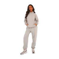 OVERSIZED BASIC HOODIE TRACKSUIT