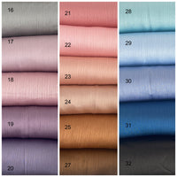 Crinkle Satin Hijabs