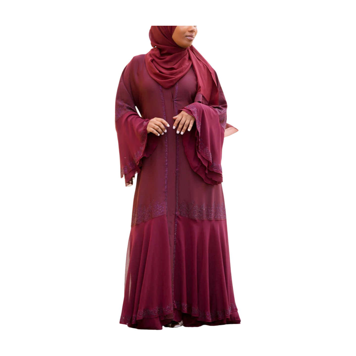 Silk Nida Larissa Abaya
