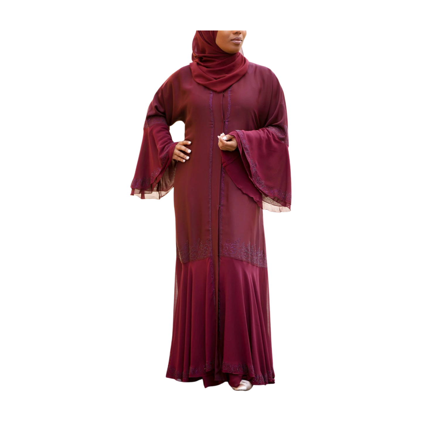 Silk Nida Larissa Abaya