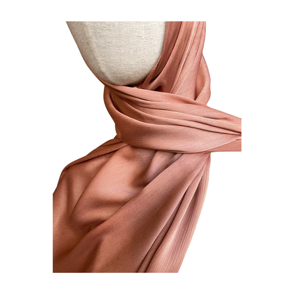 Crinkle Satin Hijabs