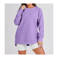 Women Oversized Sweatshirts Hoodies Fleece Crewneck Pullover Top Casual Fall Outfits Preppy Clothes Teen Girls 2024
