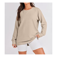 Women Oversized Sweatshirts Hoodies Fleece Crewneck Pullover Top Casual Fall Outfits Preppy Clothes Teen Girls 2024