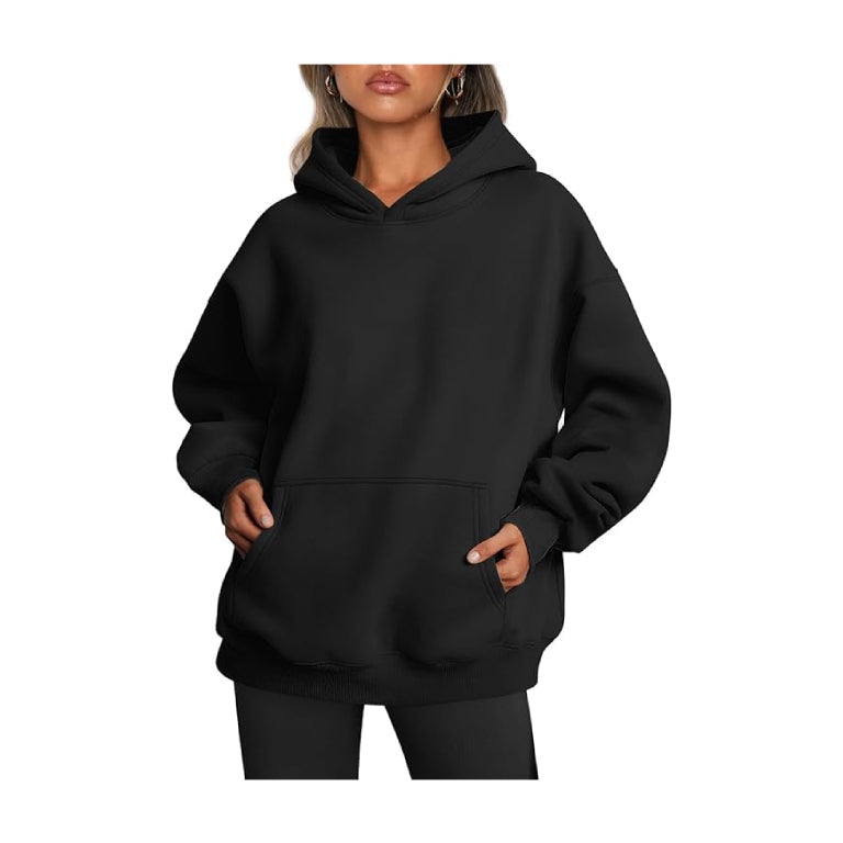 Womens Oversized Hoodies Fleece Sweatshirts Long Sleeve Sweaters Pullover Fall Outfits with Pocket