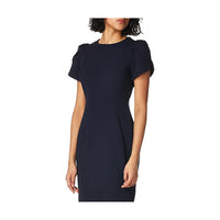 Womens Sheath Dress Cap Sleeve Sweetheart Neck Business Work Pencil Dresses