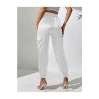 Women's High-waisted Sweatpants white pants