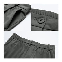 Women's  Loose Straight Leg Shape High Waist  Trousers