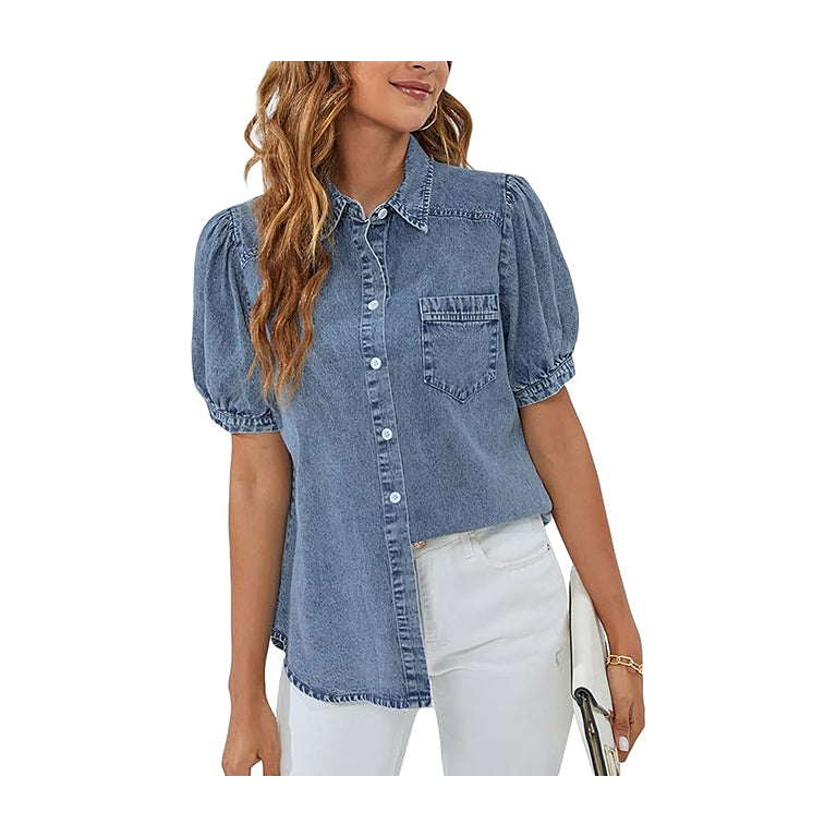 Denim t-shirt  custom t shirts women t shirts