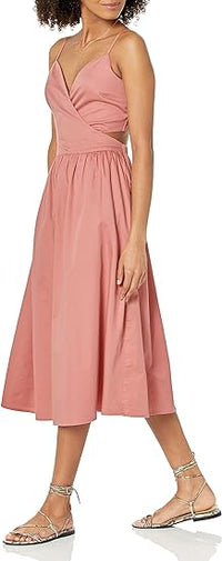 Women Backless Cross-front Dress summer dresses