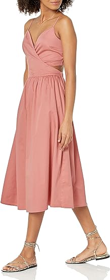 Women Backless Cross-front Dress summer dresses