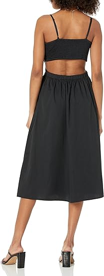 Women Backless Cross-front Dress summer dresses