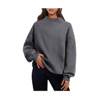 Womens Oversized Sweatshirts Turtleneck Pullover Long Sleeve Hoodies Tops Fall Outfits 2024 Clothes