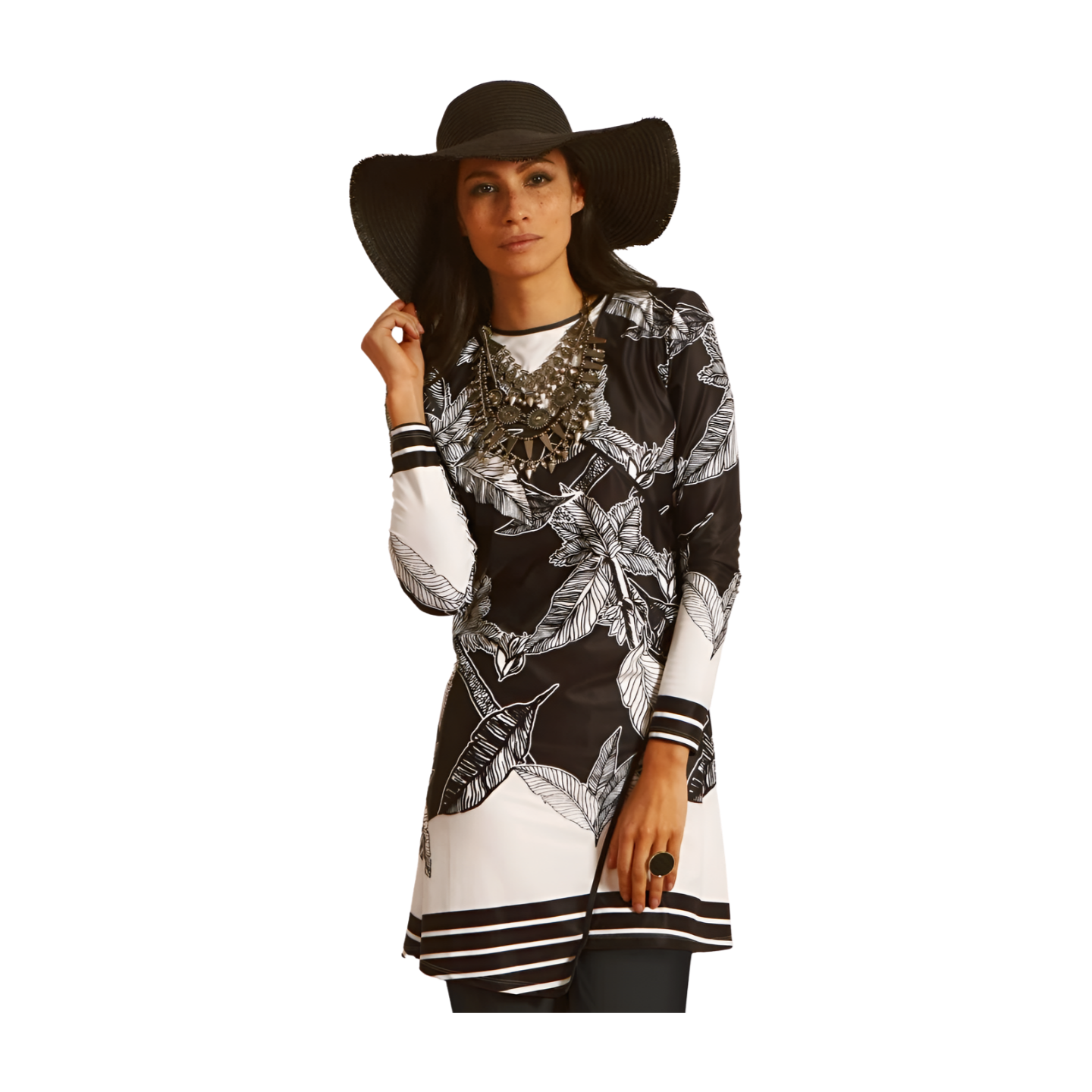 Islamic Burkini Swimwear with Turban