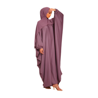 CLOSED FARASHA WITH ELASTICATED CUFF