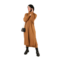 Modest Winter Abaya and Vest set