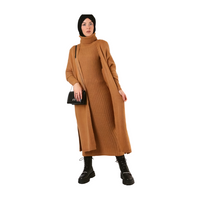 Modest Winter Abaya and Vest set