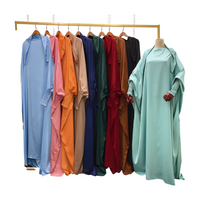 One Piece Jilbab with Prayer Hijab