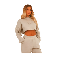 Joggers 2 Piece Sweat Sets Pullover Jogging Tracksuit Hoodie Set