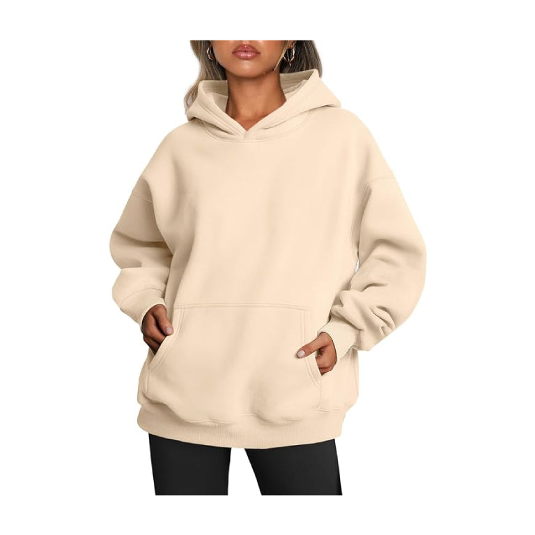 Womens Oversized Hoodies Fleece Sweatshirts Long Sleeve Sweaters Pullover Fall Outfits with Pocket