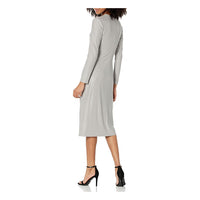 Women's Sheath Dress  long-sleeved dress