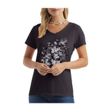 Women's Short Sleeve V-Neck Graphic T-Shirt