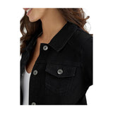 Women's Long Sleeve Denim Jackets Basic Button Down Jean Jacket with Pockets