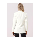 Women's One Button Boyfriend Blazer for Work Casual - Ladies Jackets Outfits Suits for Work