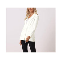 Women's One Button Boyfriend Blazer for Work Casual - Ladies Jackets Outfits Suits for Work