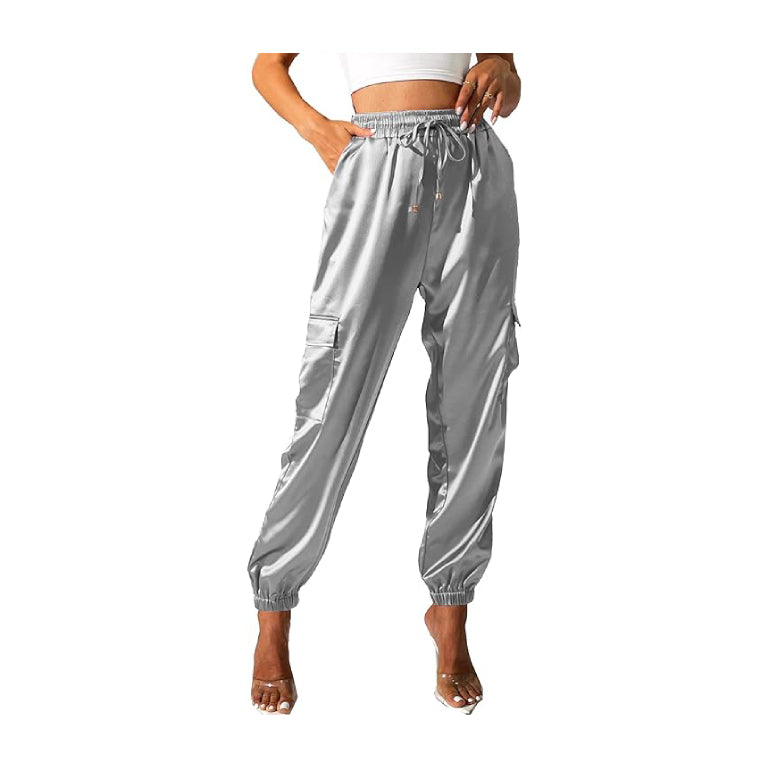 Women's High-waisted Sweatpants white pants