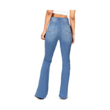 Women's High Waisted Bell Bottom Bootcut Jeans Flared Wide Leg Denim Pants