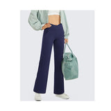 Women Yoga Dress Pants with Pockets Petite/Regular/Tall Loose Casual Work Trouser Pants