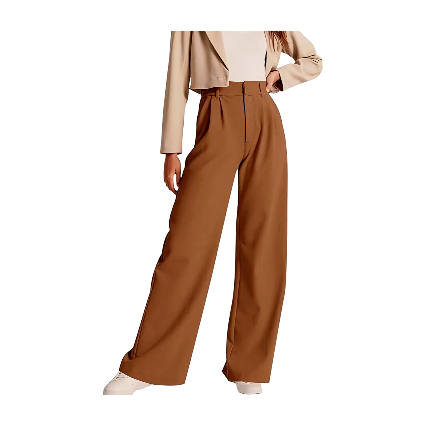 High Waisted Work Pants for Women Business Casual Office Dress Pants Trousers with Pockets 2024 Summer Outfits