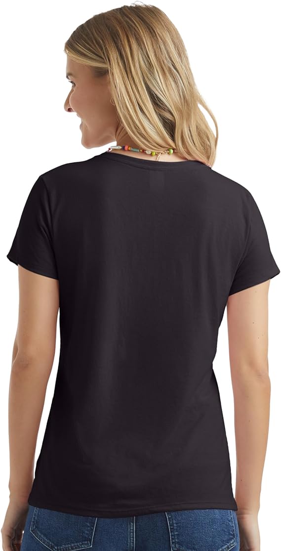 Women's Short Sleeve V-Neck Graphic T-Shirt Print  T-Shirt