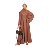 FLARED SLEEVE UMBRELLA CUT CLOSED ABAYA