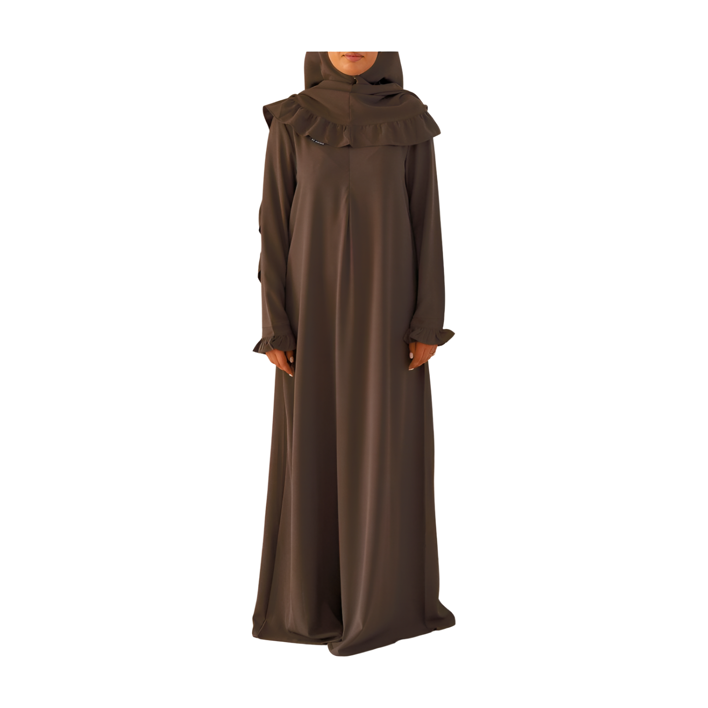 Abaya with Ruffles