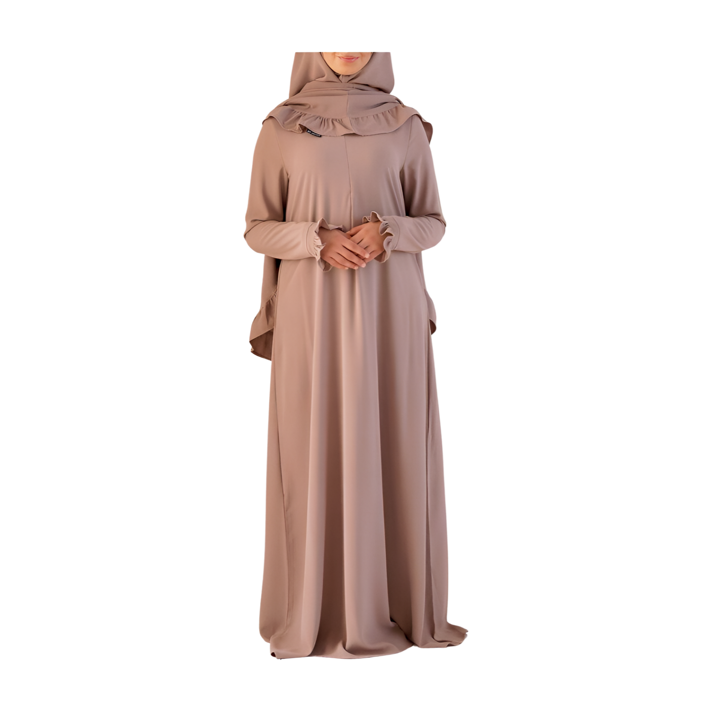 Abaya with Ruffles