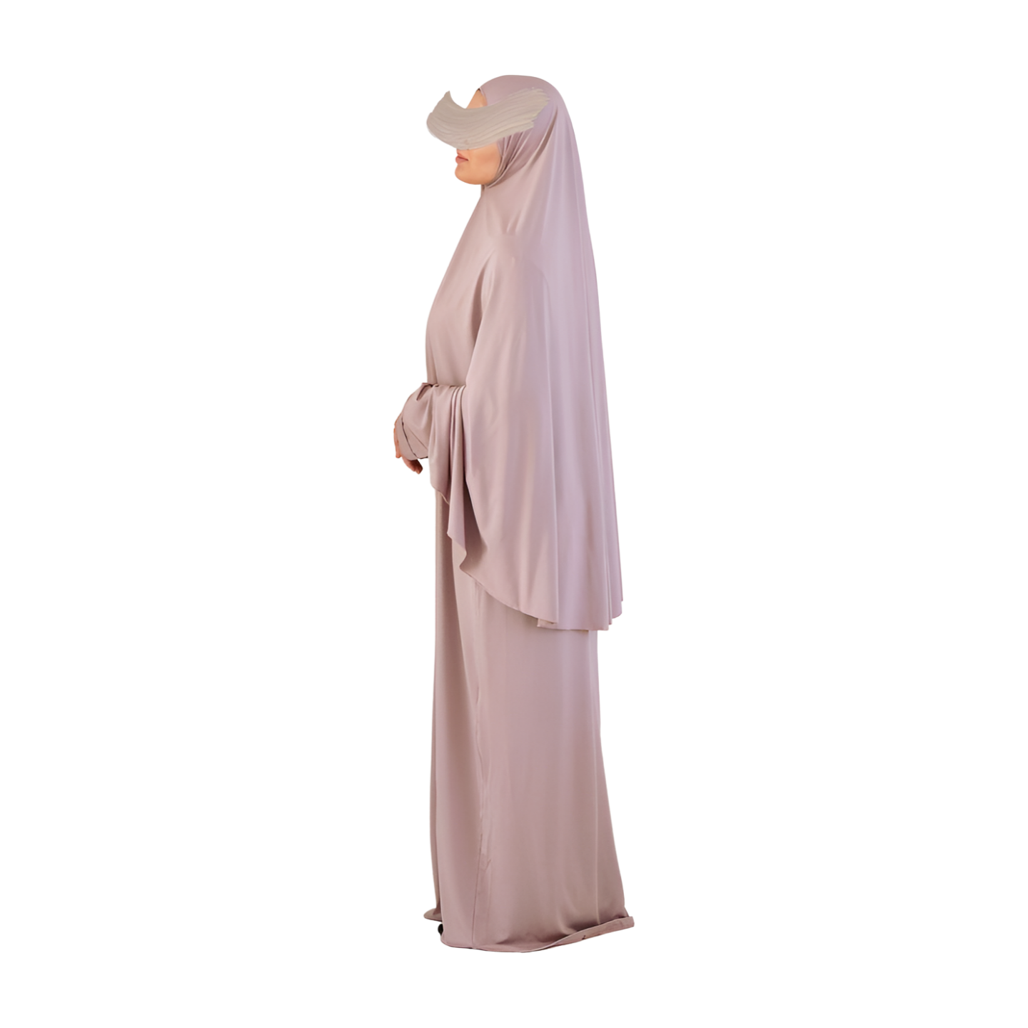 Summer Cool Jersey Abaya Set