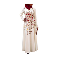 Body Embroidery Abaya Gown