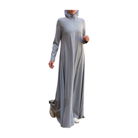 Flared Jersey Maxi Abaya