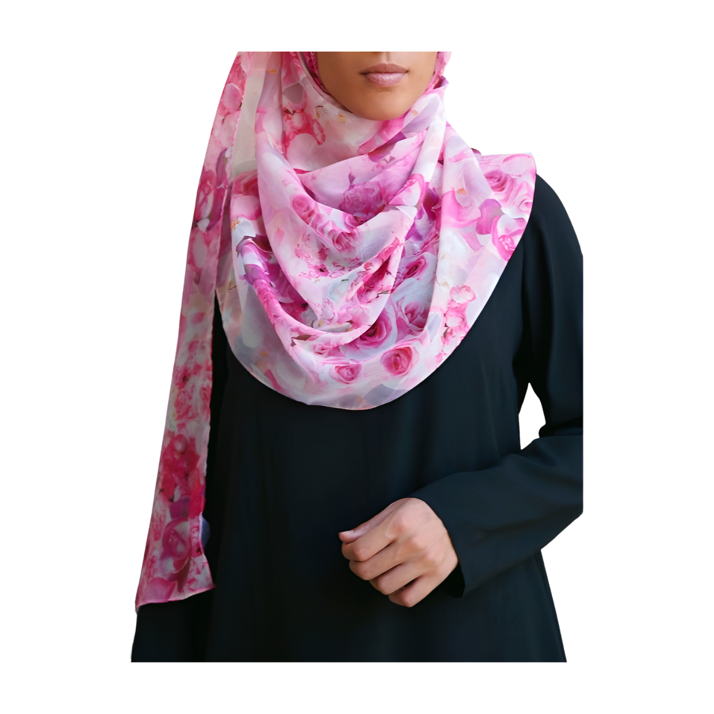 Print Luxury Chiffon Hijab Style