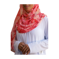 Print Luxury Chiffon Hijab Style