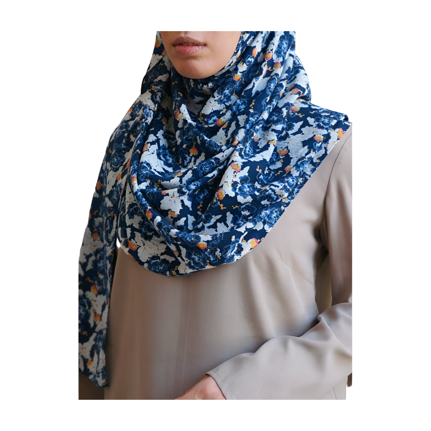 Print Luxury Chiffon Hijab Style