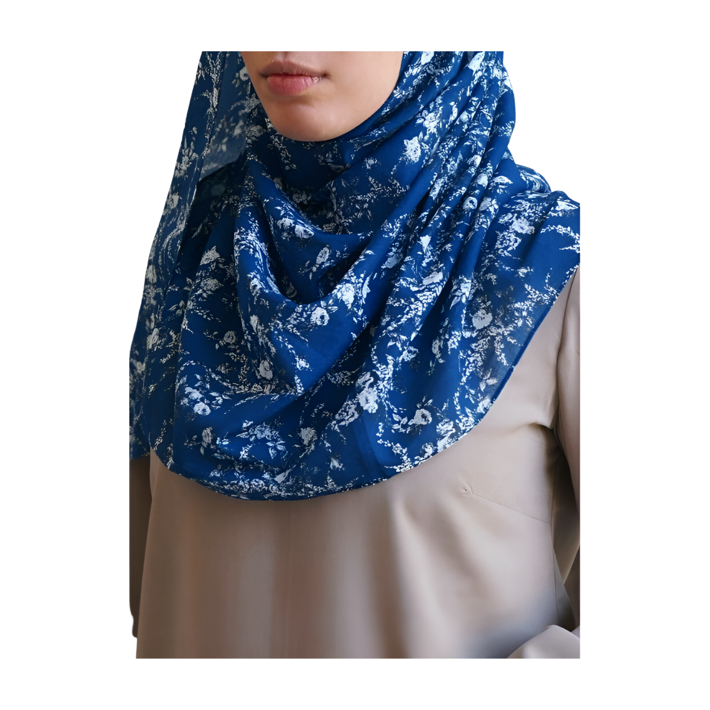 Print Luxury Chiffon Hijab Style